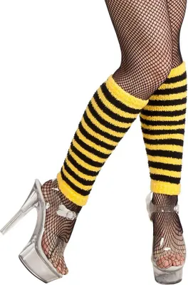Produktbild von Honigbiene Stulpen - Fasching Kostüm Karneval Halloween
