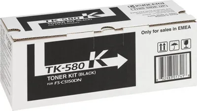 Obrázok produktu pre KYOCERA TK-580K, 3500 strany, Čierna, 1 kusov