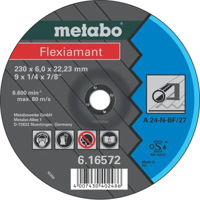 Zdjęcie produktu dla Metabo Flexiamant 180x6,0x22,2 stal, 616560000