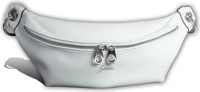 Produktbild von Gürteltasche grau hellgrau Glüxklee Tasche Kunstleder D2OTD5029K