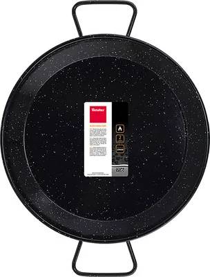 Immagine prodotto di Padella per paella in acciaio smaltato vitrificato, 38 cm, 8 porzioni