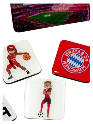 Produktbild von Magnet-Set 9 Teile Kühlschrankmagnet FCB