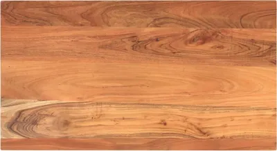 Immagine prodotto di Piano del tavolo 110x50x3,8 cm rettangolare in legno massiccio di acacia