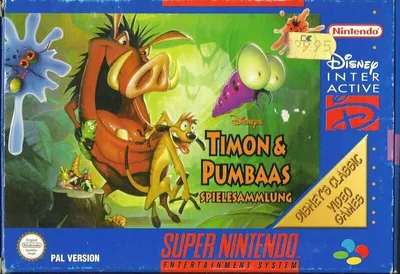 Produktbild von Disneys Timon & Pumbaas Spielesammlung - PAL