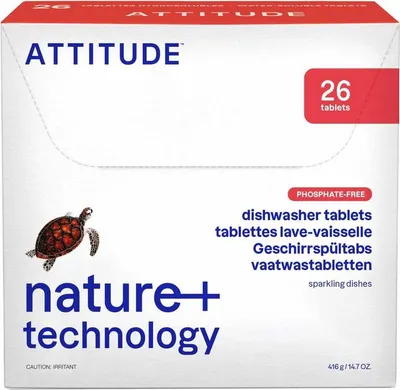 Image de Tablettes Lave-Vaisselle ATTITUDE 26 Lavages Dishwasher
