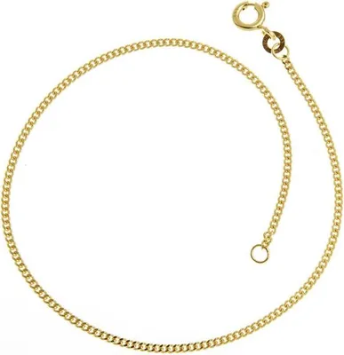 Produktbild von SILBERKETTEN STORE Panzerkette Armband 1,2mm - 333 Gold - 1.1135 B Länge: 21cm - 21cm