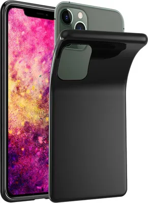 Immagine prodotto di Cadorabo Custodia per Apple iPhone 12 / 12 PRO Custodia protettiva in silicone TPU nero protettivo Custodia Etui
