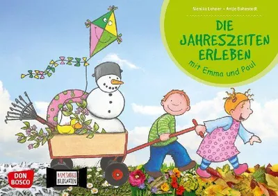 Produktbild von Die Jahreszeiten erleben mit Emma und Paul. Kamishibai Bildkartenset.