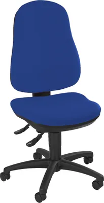 Produktbild von Bürodrehstuhl Bandscheiben Schreibtischstuhl Drehstuhl Bürostuhl Blau 210171