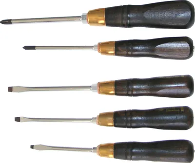 Image de Jeu de tournevis Narex, Wood Line Plus, 5 pièces