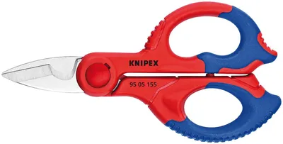 Obrázek produktu pro Elektrikářské nůžky s potaženými rukojeťmi, 15 cm, Knipex