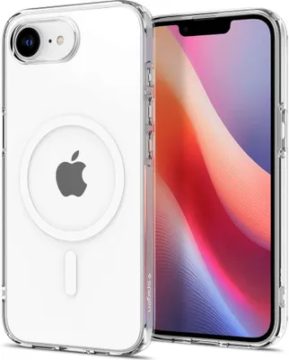 Zdjęcie produktu dla Spigen Crystal Flex (MagFit), Pokrowiec, Apple, iPhone 16e, 15,5 cm (6.1"), Przezroczysty, Biały