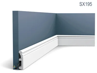 Produktbild von Orac Decor SX195 LUXXUS HAMBURG Sockelleiste Zierleiste Stuckleiste 2 m