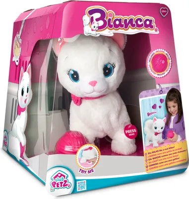 Produktbild von IMC Toys Kuscheltier Bianca Katze; 95847IM