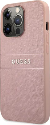Image de Guess Guhcp13Lpsasbpi Iphone 13 Pro / 136,1 Różowy/Pink Hardcase Saffiano Stripe