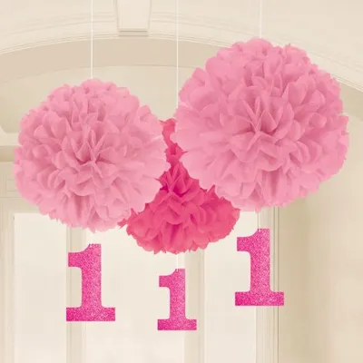 Produktbild von Amscan 180028, Pink, 3 Stück(e)