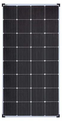 Produktbild von Solarpanel Solarmodul Photovoltaik-Modul - 190 W - Monokristallin - 12 V - 166 x 166 mm Zellen