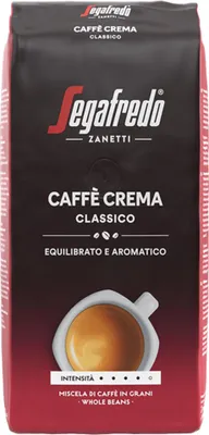 Zdjęcie produktu dla Segafredo 5900420080093, 1 kg, Caffe creme, CE, 1 szt., Papierowa torba