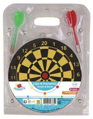 Image de Flypop's Cible et fléchettes 15 cm - MGM