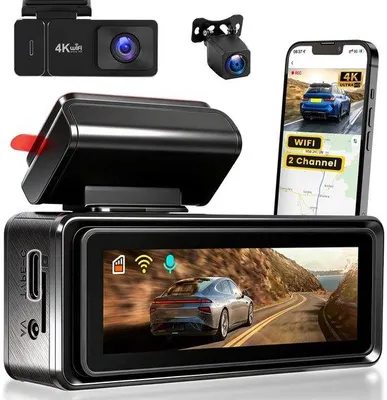 Productafbeelding van Dashcam auto 4K voor achter 3,19 inch wifi G-sensor 64GB