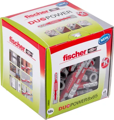 Produktbild von fischer DUOPOWER 8 x 65