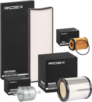 Produktbild von RIDEX Filterset Inspektionspaket Filtersatz passend für PEUGEOT 306 Schrägheck (7A, 7C, N3, N5) 306 (7B, N3, N5)