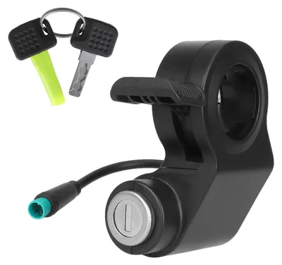 Zdjęcie produktu dla Stacyjka z Manetką Higo 6 Pin + Kluczyki do KuKirin G2 PRO / G2 MAX