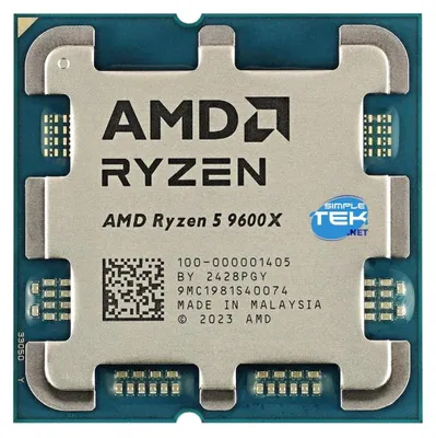 Immagine prodotto di Amd Ryzen 5 9600x Processore Cpu Am5 Senza Dissipatore 6c/12t Tray Con Gpu