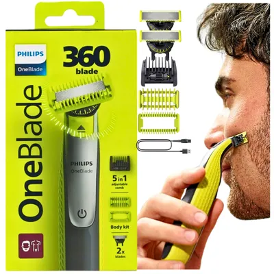 Produktbild von Philips One Blade 5-in-1 Rasierer Qp2834/23 für Gesicht und Körper