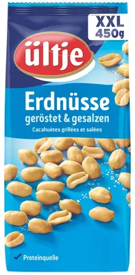 Image de ültje Cacahuètes grillées & salées (sachet de 450g)
