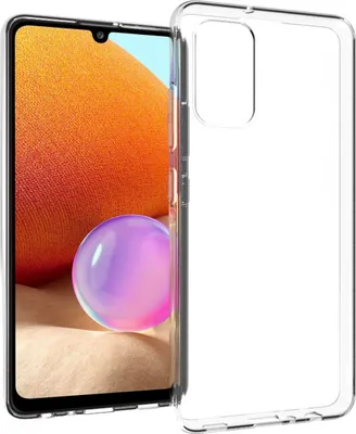 Obrázek produktu pro Accezz Clear TPU zadní kryt Samsung Galaxy A32 (4G) - průhledný