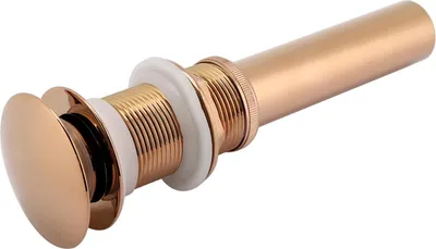 Immagine prodotto di G1 1/4" Brass Bathroom Sink Pop -up Drain Assembly Non -Overflow (Rose Gold)