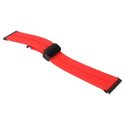 Produktbild von Uhrenarmbänder mit Magnetschließe,Silikon-Sportuhrenarmbänder,Silikonband mit Schnellverschluss,Silikon-Sportuhrenarmband,Silikonarmband,Sportuhrenarmband