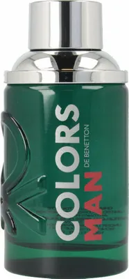 Produktbild von Benetton 8433982011245, Männer, 100 ml, Nicht nachfüllbare Flasche, Bergamotte, Schwarzer Pfeffer, Koriander, Cypress, Myrte, Zedernholz, Vetiver