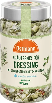 Zdjęcie produktu dla Ostmann mieszanka ziołowa do dressingów z liofilizowanymi ziołami 18g