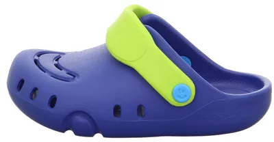 Produktbild von Superfit leichter Kinder Clog im Crocs-Stil aus EVA-Schaum, blau, Gr. 34