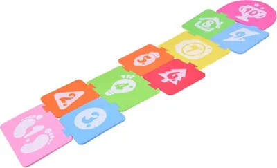 Produktbild von Dynamisches Bewegungsspiel HOPSCOP - Schaumstoffpuzzle ZA5610