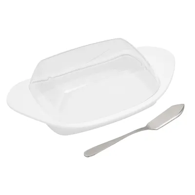Imagen del producto de Recipiente para mantequilla, caja para mantequilla, caja para queso, contenedor para mantequilla, caja para cortar mantequilla, utensilios de cocina