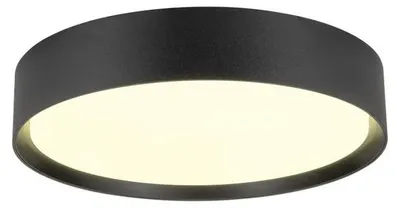Productafbeelding van Plafondlamp Decona Ø 30cm zwart - 3000k/4000K