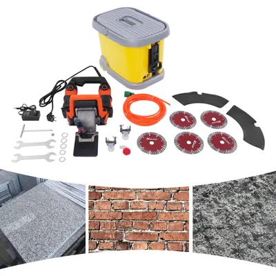 Zdjęcie produktu dla Przecinarka do szczelin w ścianach Przecinarka do szczelin 5200W 10500 rpm Ręczna piła tarczowa Przecinarka do szczelin w ścianach Przecinarka do szczelin w betonie Cięcie granitu