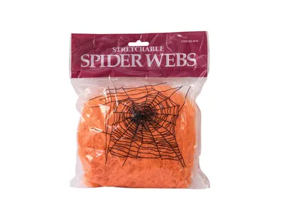 Produktbild von EUROPALMS Halloween Spinnennetz orange 50g