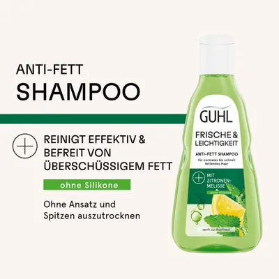 Productafbeelding van GUHL 5439344006 GUHL FRISCHE & LEICHTIGKEIT ANTI-FETT Shampoo 250 ml
