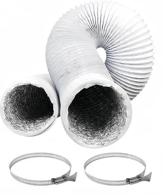 Obrázok produktu pre Hliníková ventilačná hadica 100 mm, 3 m, jednoduchá inštalácia