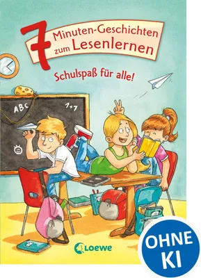 Produktbild von Leselöwen - Das Original - 7-Minuten-Geschichten zum Lesenlernen - Schulspaß für alle!