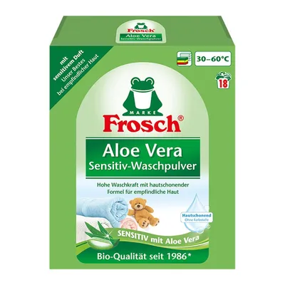 Produktbild von Frosch Waschpulver Aloe Vera Sens.18W