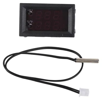 Digitaler Thermostat DC 12V mit Sensor, Temperaturregler -50 bis 110°C