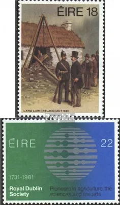 Produktbild von Briefmarken Irland 1981 Mi 458-459 (kompl.Ausg.) gestempelt Bodenreform