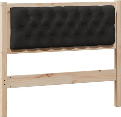 Produktbild von vidaXL Kopfteil Sonstiges Braun und Schwarz 100 cm Massivholz Kiefer