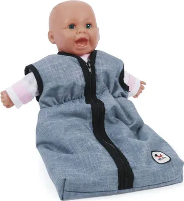 Produktbild von Bayer Chic 2000 792-50 Puppen-Schlafsack, Jeans Bl
