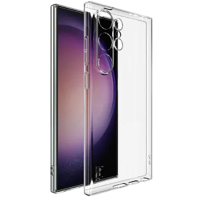 Produktbild von Handy Schutzhülle für Samsung Galaxy S24 Ultra Kamera Hülle Case Cover Tasche Transparent Smartphone Bumper Backcover